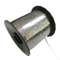 High precision anti-fake silver security thread for Woven Label